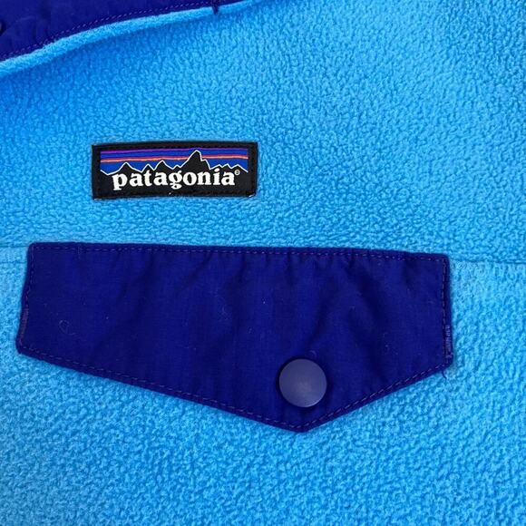 Patagonia Lightweight Synchilla Snap-T Fleece Pullover Skipper Blue Purple Sz M - Picture 14 of 16